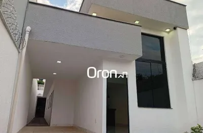 Casa com 3 dormitórios à venda, 129 m² por r$ 555.000,00 - jardim novo mundo - goiânia/go