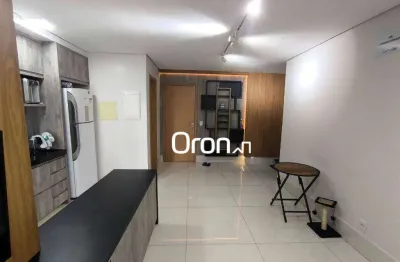 Apartamento mobiliado com 2 dormitórios à venda, 67 m² por r$ 720.000 - setor bueno - goiânia/go