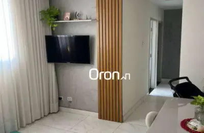 Apartamento com 3 dormitórios à venda, 74 m² por r$ 275.000,00 - parque oeste industrial - goiânia/go