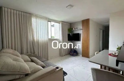 Apartamento com 3 dormitórios à venda, 74 m² por r$ 275.000,00 - parque oeste industrial - goiânia/go