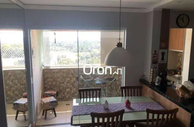 Apartamento com 3 dormitórios à venda, 75 m² por r$ 580.000,00 - santa genoveva - goiânia/go