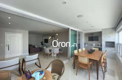 Apartamento mobiliado com 3 dormitórios à venda, 172 m² por r$ 2.100.000 - setor bueno - goiânia/go