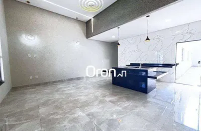 Casa com 3 dormitórios à venda, 128 m² por r$ 599.000,00 - parque das amendoeiras - goiânia/go