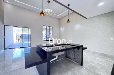 Casa com 3 dormitórios à venda, 128 m² por r$ 750.000,00 - parque das amendoeiras - goiânia/go