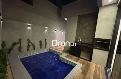 Casa com 3 dormitórios à venda, 147 m² por r$ 1.290.000,00 - jardins capri - senador canedo/go