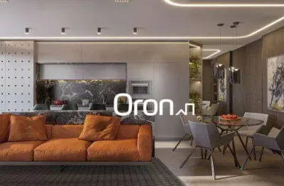 Flat à venda, 38 m² por r$ 573.000,00 - setor oeste - goiânia/go