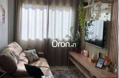 Apartamento com 2 dormitórios à venda, 50 m² por r$ 368.000,00 - setor faiçalville - goiânia/go