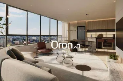 Apartamento com 2 dormitórios à venda, 76 m² por r$ 915.000,00 - setor bueno - goiânia/go