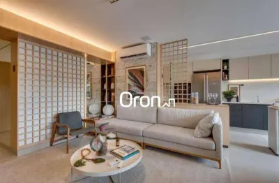 Apartamento com 2 dormitórios à venda, 60 m² por r$ 630.000,00 - vila são joão - goiânia/go