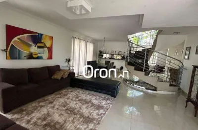 Sobrado com 3 dormitórios à venda, 280 m² por r$ 2.516.000,00 - jardins madri - goiânia/go