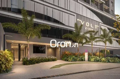 Flat com 1 dormitório à venda, 40 m² por r$ 418.000,00 - jardim américa - goiânia/go