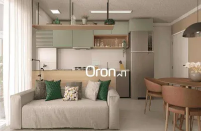 Apartamento com 2 dormitórios à venda, 41 m² por r$ 255.000,00 - setor parque tremendão - goiânia/go