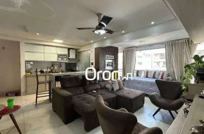 Apartamento com 3 dormitórios à venda, 80 m² por r$ 510.000,00 - são francisco - goiânia/go