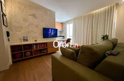 Apartamento mobiliado com 2 dormitórios à venda, 64 m² por r$ 699.900 - setor bueno - goiânia/go