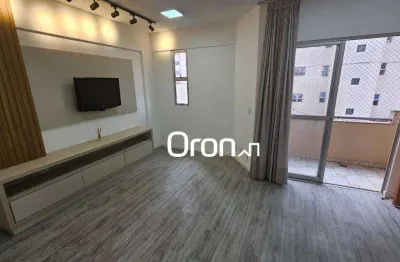 Apartamento mobiliado com 3 dormitórios à venda, 110 m² por r$ 450.000 - setor bela vista - goiânia/go