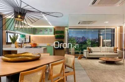 Apartamento com 3 dormitórios à venda, 177 m² por r$ 1.975.000,00 - setor marista - goiânia/go