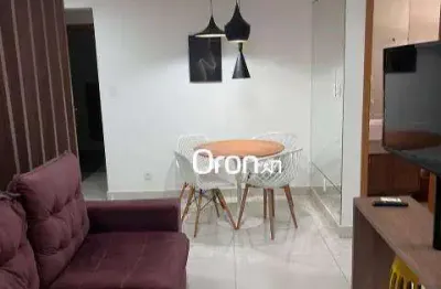 Flat mobiliado com 1 dormitório à venda, 45 m² por r$ 473.000 - setor bueno - goiânia/go