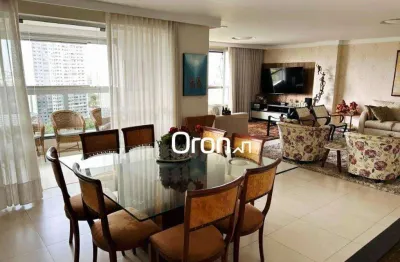 Apartamento à venda, 208 m² por r$ 2.100.000,00 - setor marista - goiânia/go