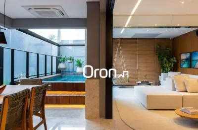 Apartamento com 4 dormitórios à venda, 235 m² por r$ 3.150.000,00 - setor marista - goiânia/go