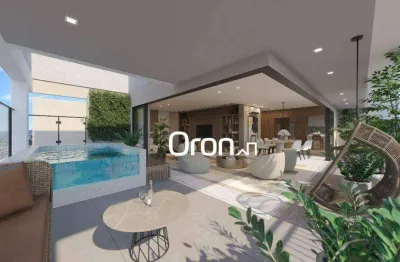 Penthouse com 4 dormitórios à venda, 291 m² por r$ 3.585.000,00 - jardim américa - goiânia/go