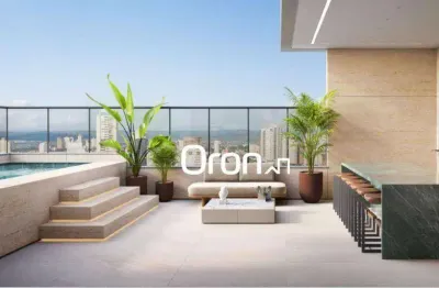 Cobertura com 4 dormitórios à venda, 370 m² por r$ 4.800.000,00 - setor bueno - goiânia/go