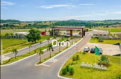 Terreno à venda, 300 m² por r$ 300.000,00 - condomínio solar itália - senador canedo/go