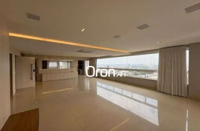 Apartamento com 3 dormitórios à venda, 218 m² por r$ 2.450.000,00 - setor marista - goiânia/go