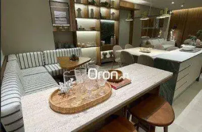 Apartamento com 3 dormitórios à venda, 103 m² por r$ 1.060.000,00 - alto da glória - goiânia/go