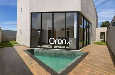 Casa com 3 dormitórios à venda, 150 m² por r$ 820.000,00 - terras alpha 2 - senador canedo/go