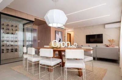 Apartamento com 3 dormitórios à venda, 156 m² por r$ 1.900.000,00 - setor bueno - goiânia/go