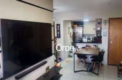 Apartamento com 2 dormitórios à venda, 68 m² por r$ 342.600,00 - jardim bela vista - aparecida de goiânia/go