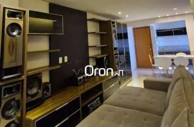 Apartamento com 3 dormitórios à venda, 74 m² por r$ 550.000,00 - parque amazônia - goiânia/go