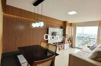 Apartamento com 3 dormitórios à venda, 72 m² por R$ 600.000,00 - Vila Jaraguá - Goiânia/GO