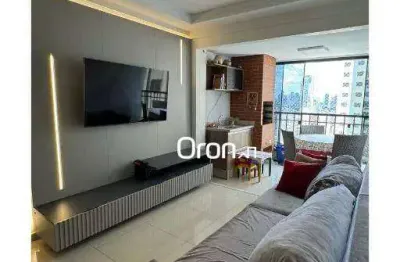 Apartamento com 3 dormitórios à venda, 104 m² por r$ 749.000,00 - alto da glória - goiânia/go