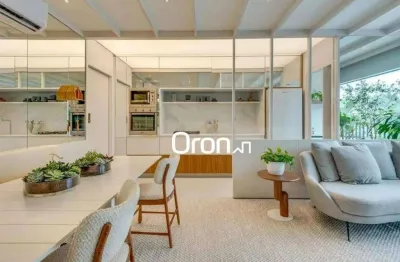 Apartamento com 2 dormitórios à venda, 70 m² por r$ 970.000,00 - setor marista - goiânia/go