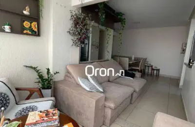 Apartamento com 3 dormitórios à venda, 74 m² por r$ 563.000,00 - parque amazônia - goiânia/go