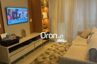 Apartamento com 2 dormitórios à venda, 54 m² por r$ 450.000,00 - parque amazônia - goiânia/go