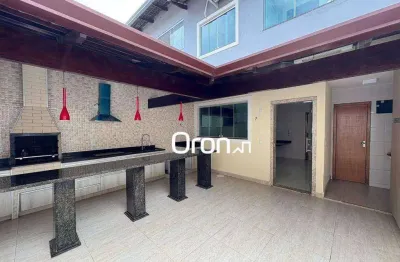 Sobrado com 3 dormitórios à venda, 132 m² por r$ 720.000,00 - parque amazônia - goiânia/go