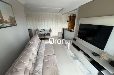 Apartamento com 3 dormitórios à venda, 77 m² por R$ 695.000,00 - Setor Oeste - Goiânia/GO