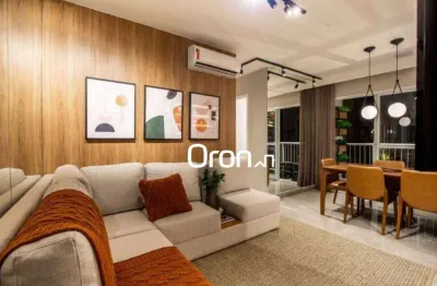 Apartamento com 3 dormitórios à venda, 61 m² por R$ 465.000,00 - Parque Amazônia - Goiânia/GO