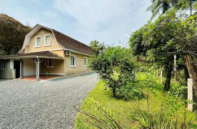 Casa com 5 quartos à venda na orlando joão laux, 122, testo salto, blumenau por r$ 525.000