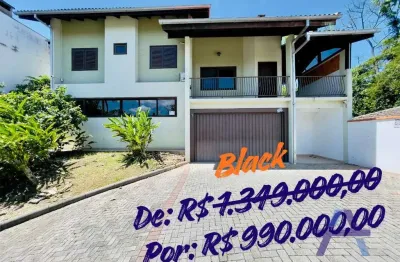 Casa com 4 quartos à venda na roland riediger, 121, do salto, blumenau por r$ 990.000