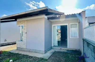 Casa com 2 quartos à venda na rua melaine imme,, 31, arapongas, indaial por r$ 379.000