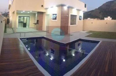 Ocean vende:maricá, condomínio, casa, piscina, 3 quartos, varanda gurmet, churrasqueira.