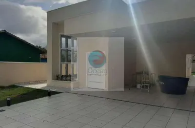 Ocean vende: jardim atlântico, casa, 3 quartos, sendo 1 suíte, área gourmet com lavabo, jardim.