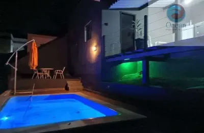 Ocean vende: itaipu, condominio casa só a vista, 3 suítes , piscina, área gourmet, vista p lagoa.