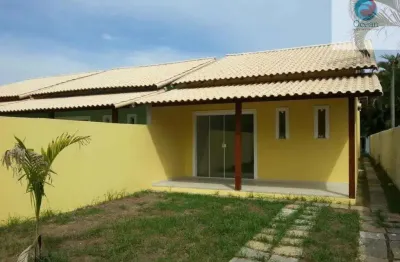 Ocean vende: maricá, condado, casa 3 quartos, sendo 1 suíte, cozinha americana, quintal.
