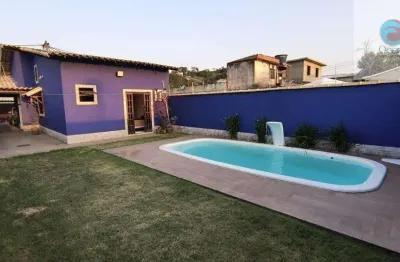 Ocean vende:  maricá, manu manuela, casa 2 quartos(1suíte), piscina, terreno anexo.
