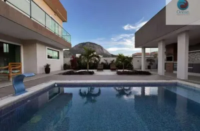 Ocean vende: maricá alphaville 1, casa 4 quartos, sendo 1 suíte +closet, área gourmet, piscina.