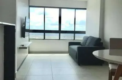 Flat com 1 dormitório para alugar, 53 m² por r$ 2.570,00/mês - catolé - campina grande/pb